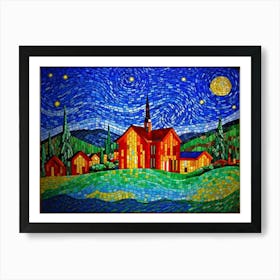 Sky at Night Art Print