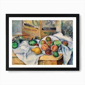 A Table Corner, Paul Cézanne Art Print