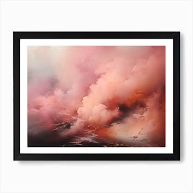 Pink Clouds Art Print