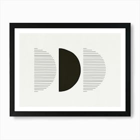 Abstract Black And White - Bw06 Art Print