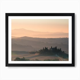 Podere Belvedere Tuscany Art Print