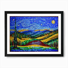 Starry Night 6 Art Print