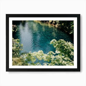 Blue Pool Art Print