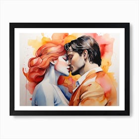 This Perfect Kiss Art Print