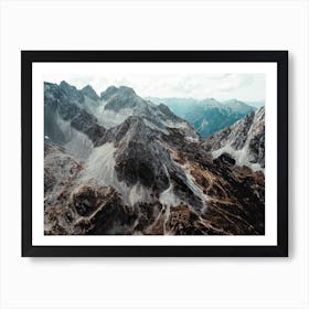 Alps In Austria Art Print