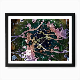 Abstraction Is A Microcosm Art Print