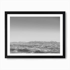 Alps From Above Art Print