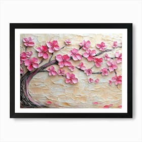 Cherry Blossom Tree 24 Art Print