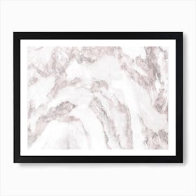 White Marble Mountain I Art Print