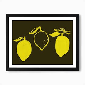 Le Citron Art Print