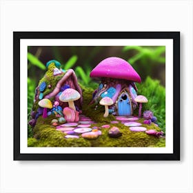 Fairy Garden 1 Art Print