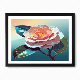 Flower On A Branch Art Print