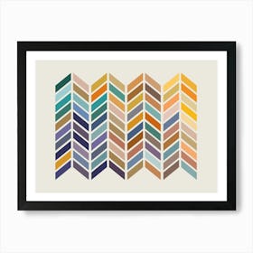 Harmonious gradient Art Print