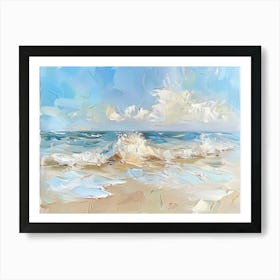 Coastal Impression Dynamic Waves 8 Art Print