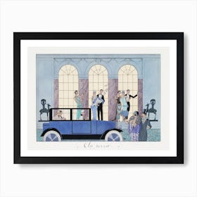 Au Revoir George Barbier Art Print