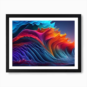 Abstract Painting 4 Art Print