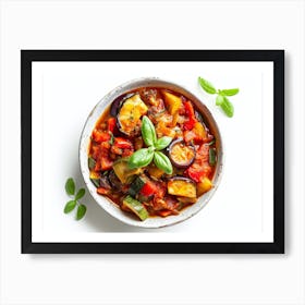 Vegetable Stew In A Bowl 20 Art Print