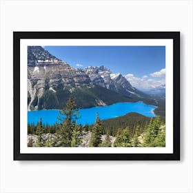 Lake Peyto in the Afternoon Art Print