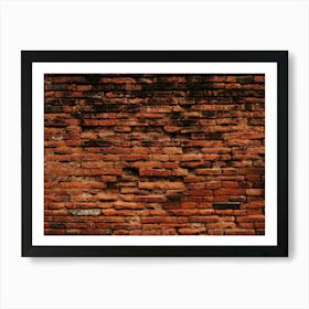 Brick Wall Art Print