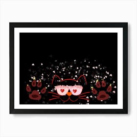 Cat Paws Art Print