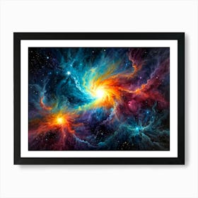 Nebula 5 Art Print