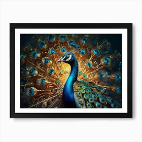 Peacock 1 Art Print