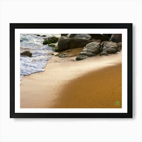 Tossa de Mar Beach 20191011 39pub Art Print