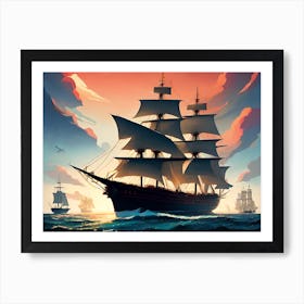 Pirates Of The Caribbean Art Print