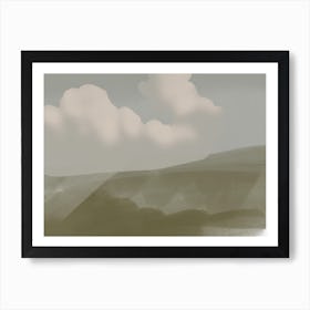 Cloudy Sky Art Print