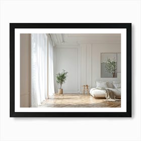 Modern Living Room 3 Art Print