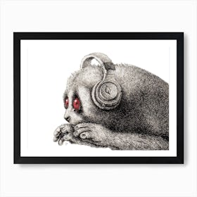 Dj Slow Loris Art Print