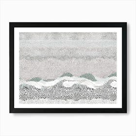 Waves'' 1 Art Print