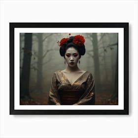 Geisha 6 Art Print