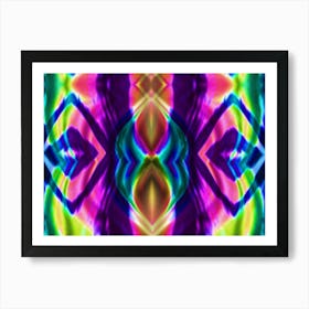 Abstract Psychedelic Art 1 Art Print