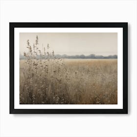 Field Of Tall Grass Art Print