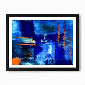 Acrylic Extruded Painting 43 Art Print