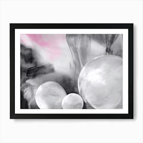 Glass Spheres Art Print