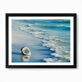 Seashell On The Beach 6 Art Print