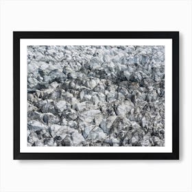 Glacier Abstract Art Print