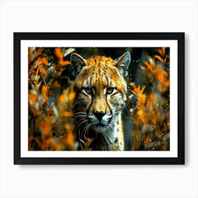 Wild Cat Jungle - Wildcat Hideaway Art Print