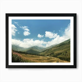 Italy field Art Print