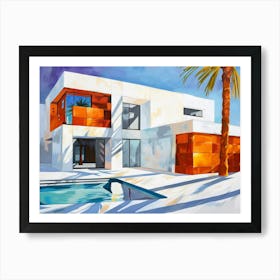 California House 10 Art Print