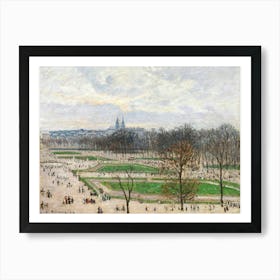 The Garden Of The Tuileries On A Winter Afternoon (1899), Camille Pissarro 1 Art Print