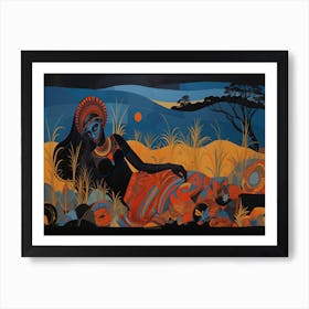 African Woman 2 Art Print