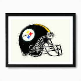 Pittsburgh Steelers Helmet Art Print