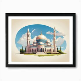 Islamic Mosque 6 Art Print