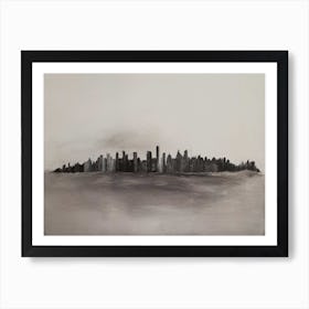 New York City Skyline 1 Art Print