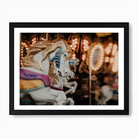 Horses And Memories Art Print