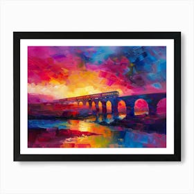 Scottish Railway Bridge 1 Art Print