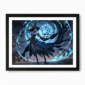 Witches Art Print